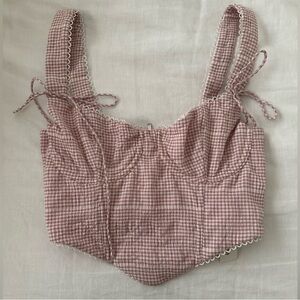 For Love & Lemons Ali Bustier Top